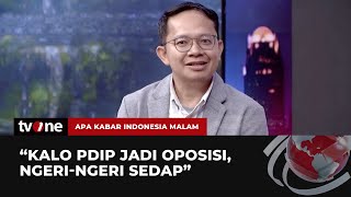Pengamat Politik: Kalo jadi Oposisi, PDIP Bisa jadi Ujian Kepemimpinan Prabowo | AKIM tvOne