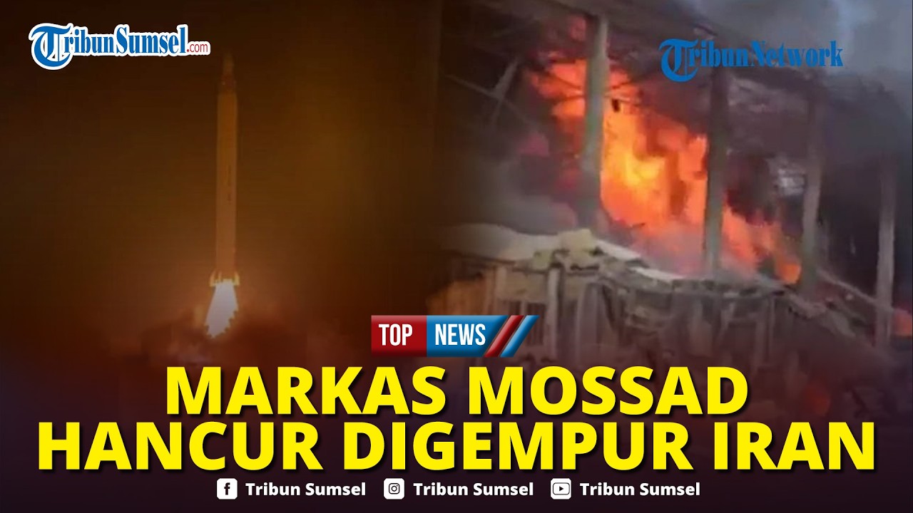 🔴Rangkuman Iran-Israel: Serangan Beruntun Iran Musnahkan Markas Mossad Tel Aviv hingga Pangkalan AS