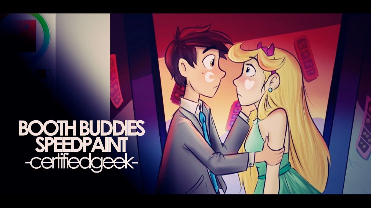 starco | booth buddies speedpaint [ON MY ART CHANNEL!]