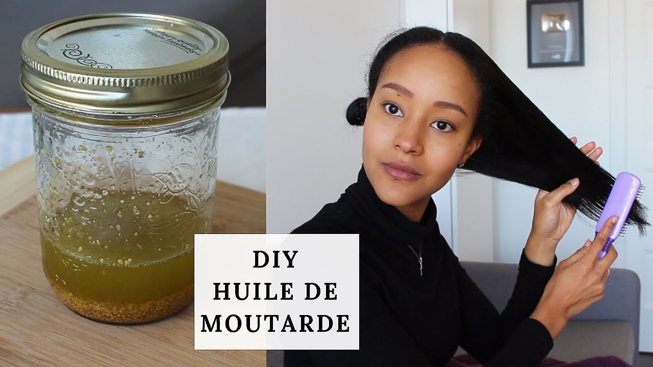 ♡DIY : macérat d'huile de moutarde pour la pousse des cheveux + astuce♡ 
