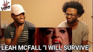 The Voice UK 2013 | Leah McFall performs 'I Will Survive' - BBC One (REACTION) chords