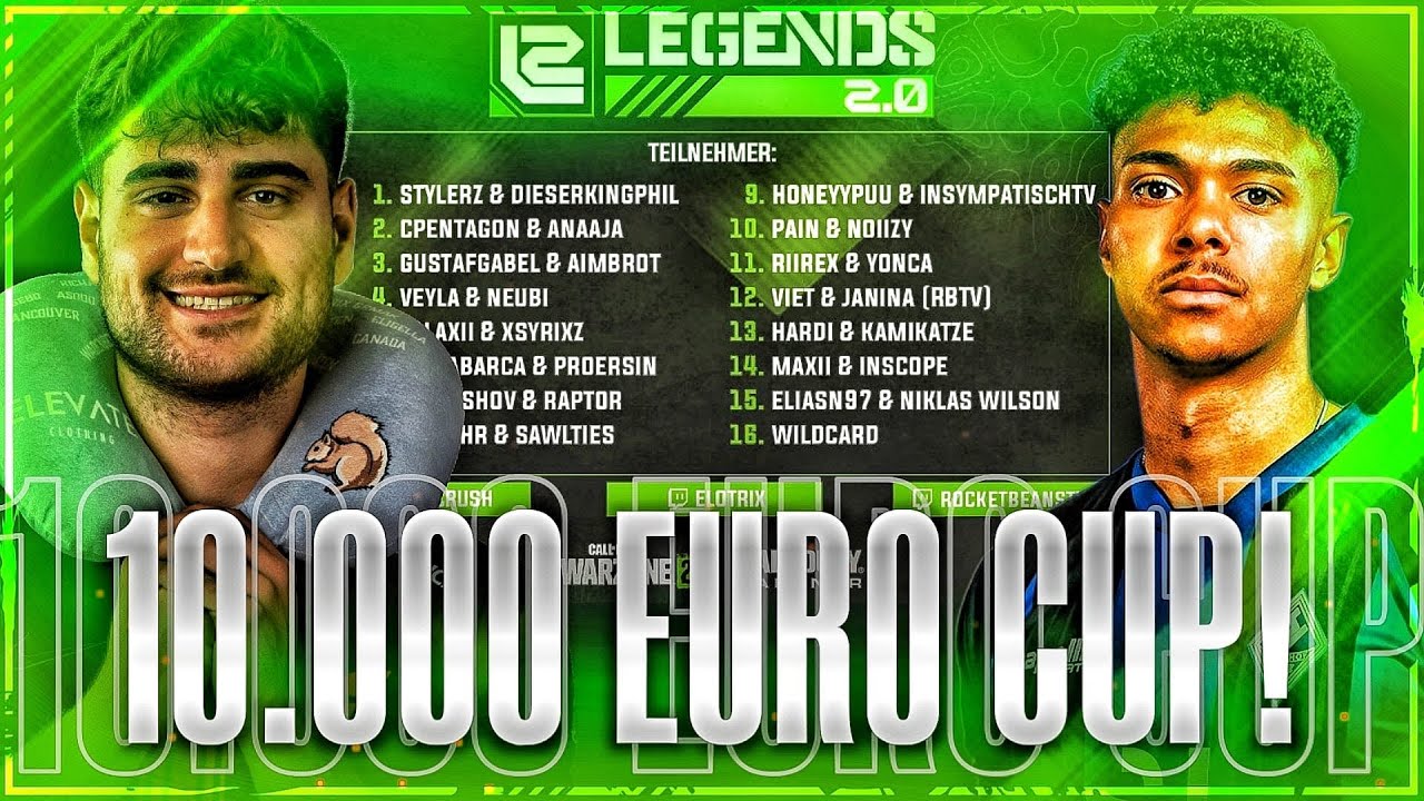 10.000 EURO CALL OF DUTY WARZONE TURNIER VON HAPTIC & ELOTRIX MIT WILLY!🏆