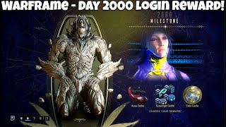 Warframe - Day 2000 Login Reward! (Opening Rivens)