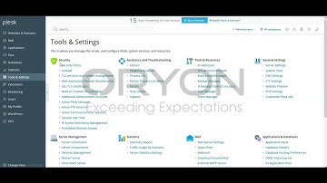 How to restart the plesk server?