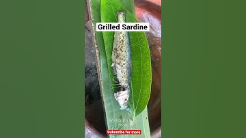 Made little Home Oven | The best Sardine Barbeque #shorts