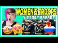 WOMEN'S TROOPS OF RUSSIA. Victory Parade 2020 in Moscow and other Russian cities. Reaction