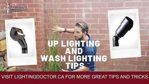 Up-Lights and Wash-Lights (TWO FAVOURITE LANDSCAPE LIGHTS!)