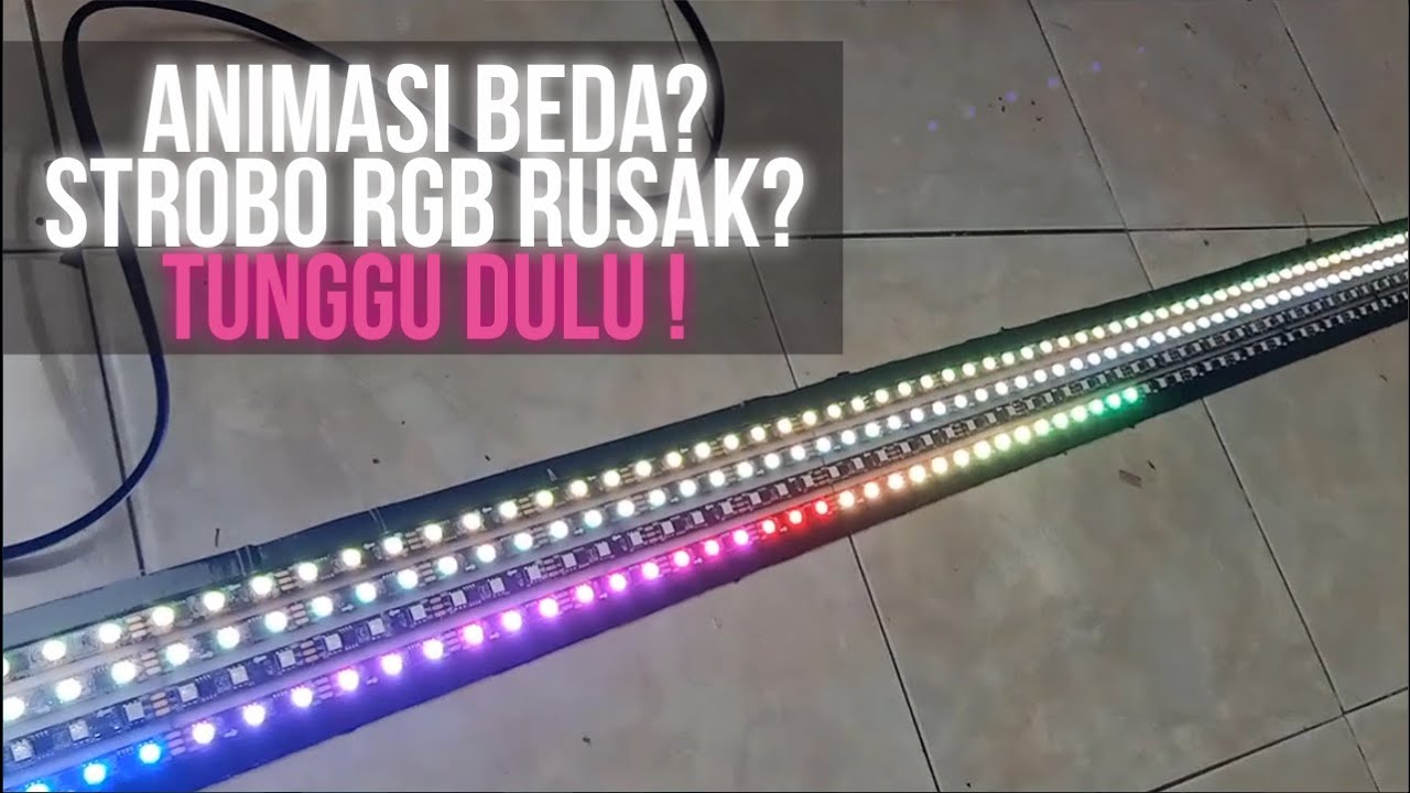 Solusi Animasi Strobo Tidak Sesuai!