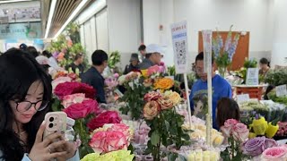The  Biggest Flower Market In The World Join Me To Show You Thousands Types Of Flowers