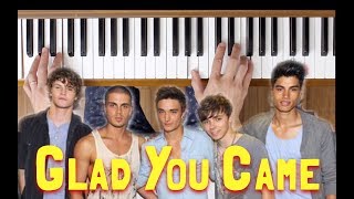The Wanted- Glad You Came (Piano Tutorial)