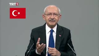 CHP GENEL BAŞKANI VE CUMHURBAŞKANI ADAYI KEMAL KILIÇDAROĞLU - TRT PROPAGANDA 2. TUR KONUŞMASI