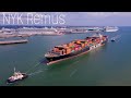 NYK Remus Arriving Port of Southampton and Azura Returning