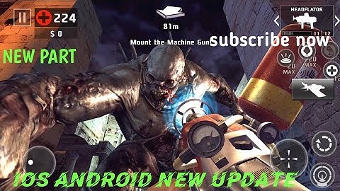 Dead trigger 2 walkthrough part22 (iOS Android) Boss enjoy #viral #androidgames #game