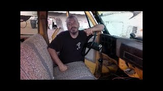 Installing Universal Blanket style seat cover on Bench seat in the Square Body Crew cab