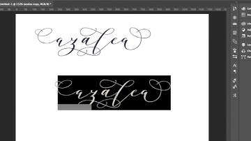 How to Access Alternative Glyphs in Adobe Photoshop CC-Azalea.otf