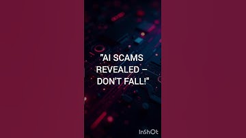 AI Scams EXPOSED! Protect Your Money NOW! #shorts #trending #ai #makemoneyonline