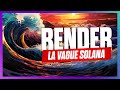 Render  on surfe sur la vague solana