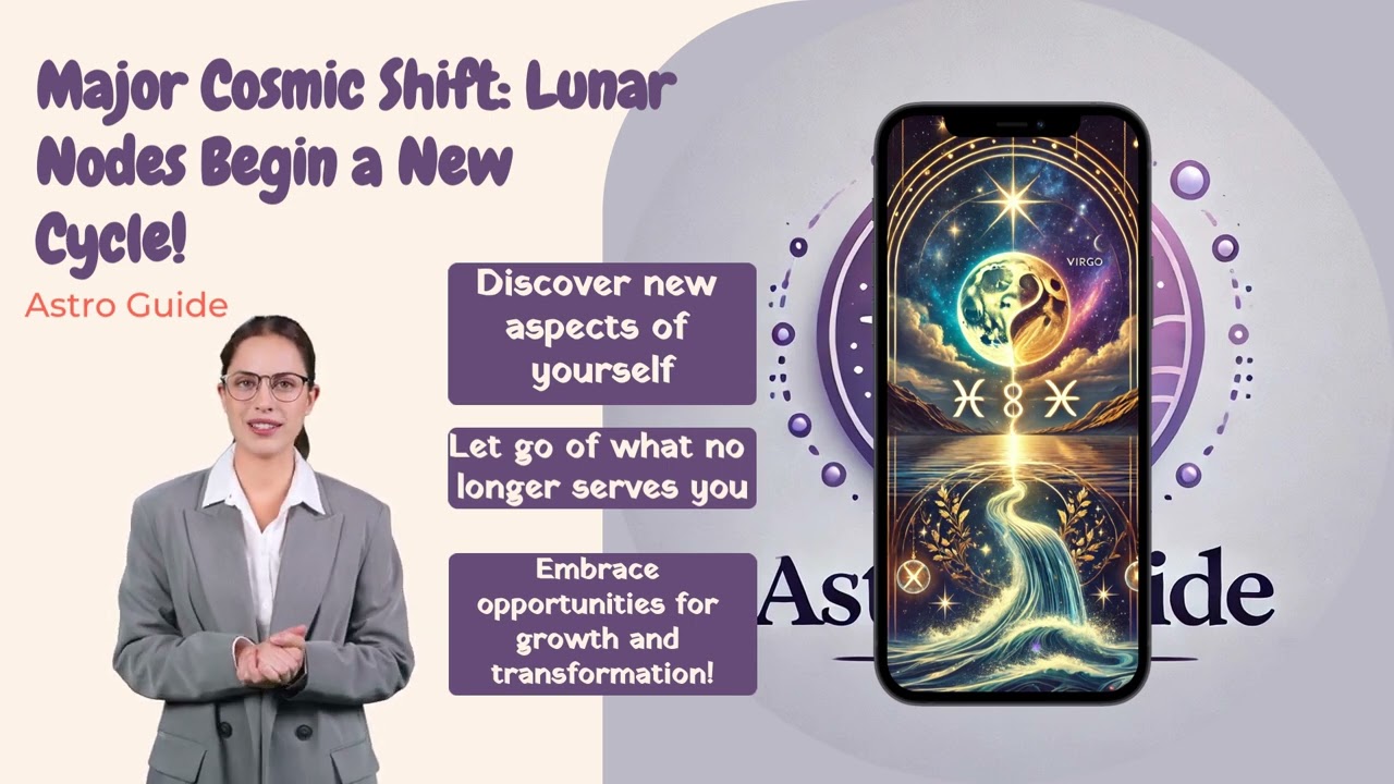 🌌 Major Cosmic Shift: Lunar Nodes Begin a New Cycle! 🌟
