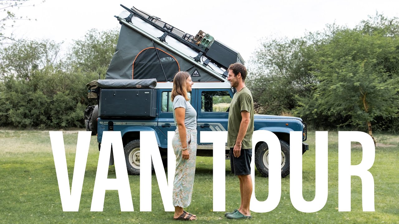 2 ans en Afrique avec un Defender aménagé - Alu-Cab