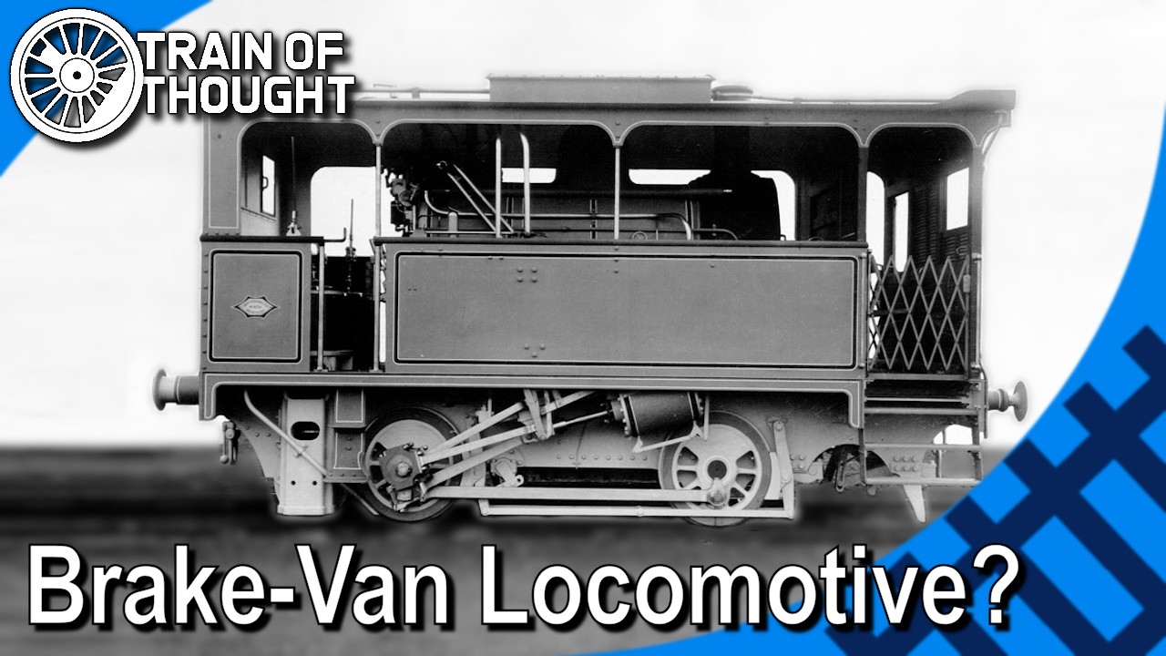 Brazil's Bizarre Brake Van-Locomotive Hybrid - Locobreque
