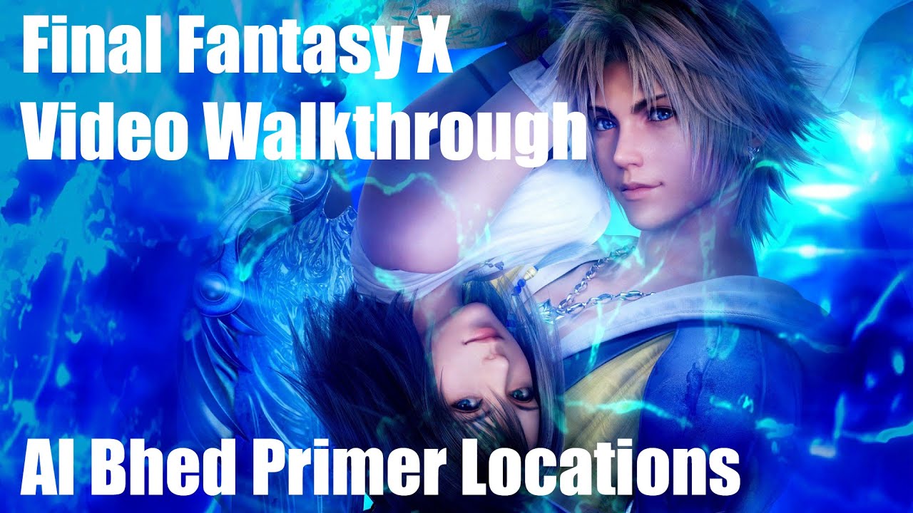 Final Fantasy X, FFX, Al Bhed Primers, Walkthrough, Guide, Hidden, Collecti...