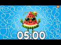 5 Minute Timer Bomb Watermelon Summer Countdown