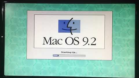 Apple G4 Sawtooth Runs OS 9.2 & Pro Tools LE!