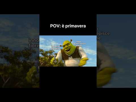POV: è PRIMAVERA 😪🌼 Shrek | Netflix DOPOSCUOLA