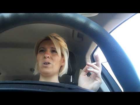 Jennyfrenchie smoking driving and drinking iced coffee!