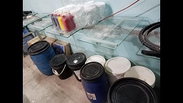 Hướng dẫn nhập mực và bảo quản mực in - Pha chế mực in áo thun - dạy in lụa cơ bản