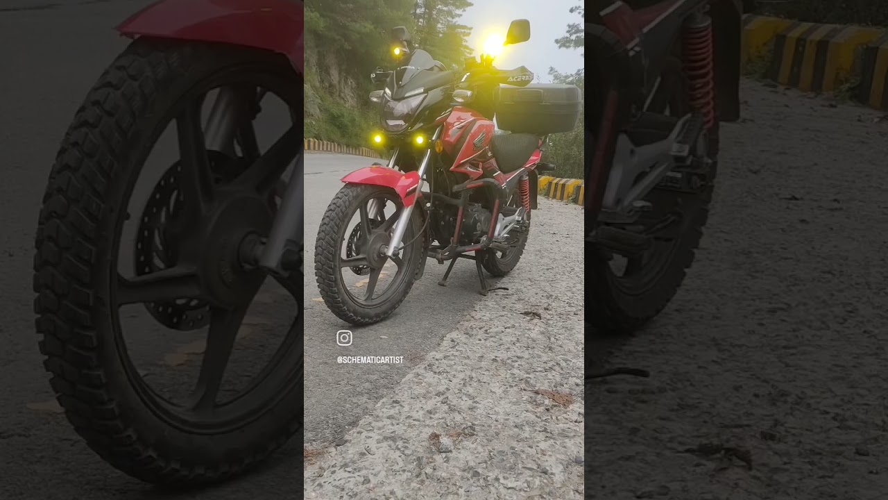 Murree and Nathayagali - Honda CB150f 