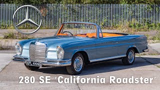 1969 Mercedes Benz 280Se California Roadster - Entered From The Cambrian Collection