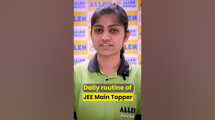 ➡️ Daily Routine for 300/300 | Sneha Pareek कैसे बनी JEE Main Topper?  #shorts