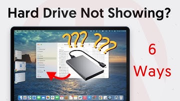 [6 Ways] How to Fix External Hard Drive Not Showing Up on Mac?