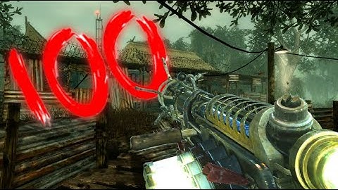 Round 100 on EVERY COD Zombies Map | Map 3/58 - WAW Shi No Numa