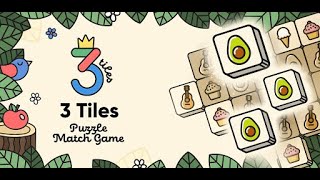 3 Tiles - Tile Matching Master Level 1 - 15 IOS Gameplay Walkthrough screenshot 1