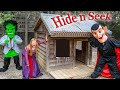 Assistant Hide n Seek Hunt for Spooky Count and Mummy with Crystal