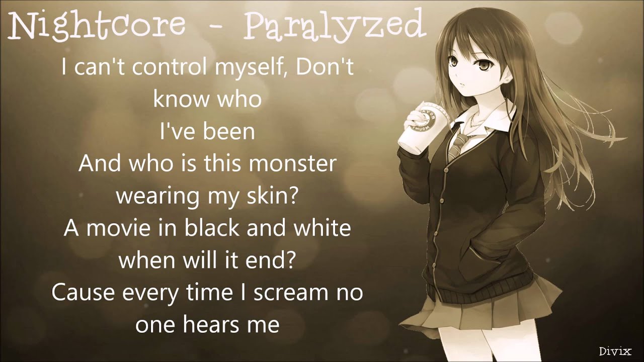 Nightcore Paralyzed [Lyrics] YouTube
