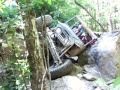 Fj buggy on can opener at black mt in harlan ky 2008