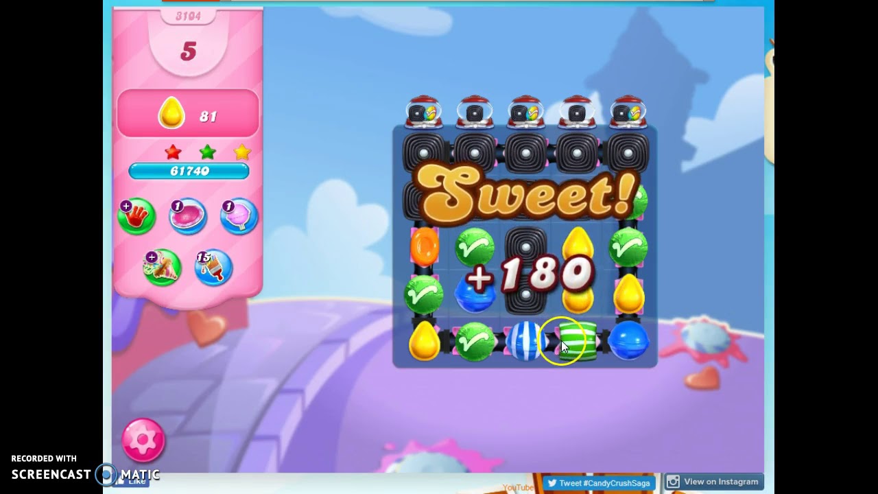 Candy crush 3104