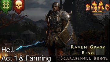 Hardcore Summon Druid Playthrough (Patch 2.5) - Hell Act 1 - Diablo II Resurrected