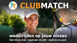 Clubmatch Interne Competitie Voor Tennisclubs