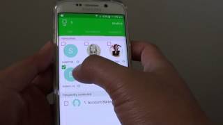 Samsung Galaxy S6 Edge: How to Remove a Contact from Favorite Tab screenshot 4