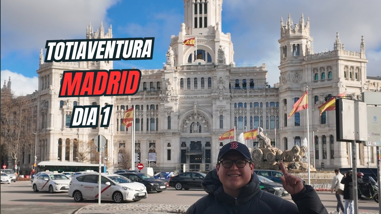Totiaventura Madrid día 1 🇪🇸🐻🌳