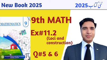 Exercise 11.2 Class 9 chapter 11 New Book Math 2025 || Unit 11 Loci and Construction || PCTB