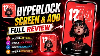 Hyperlock Screen And Aod App | HyperLock Screen And Aod App Kaise Use Kare | Hyperlock Screen App screenshot 1