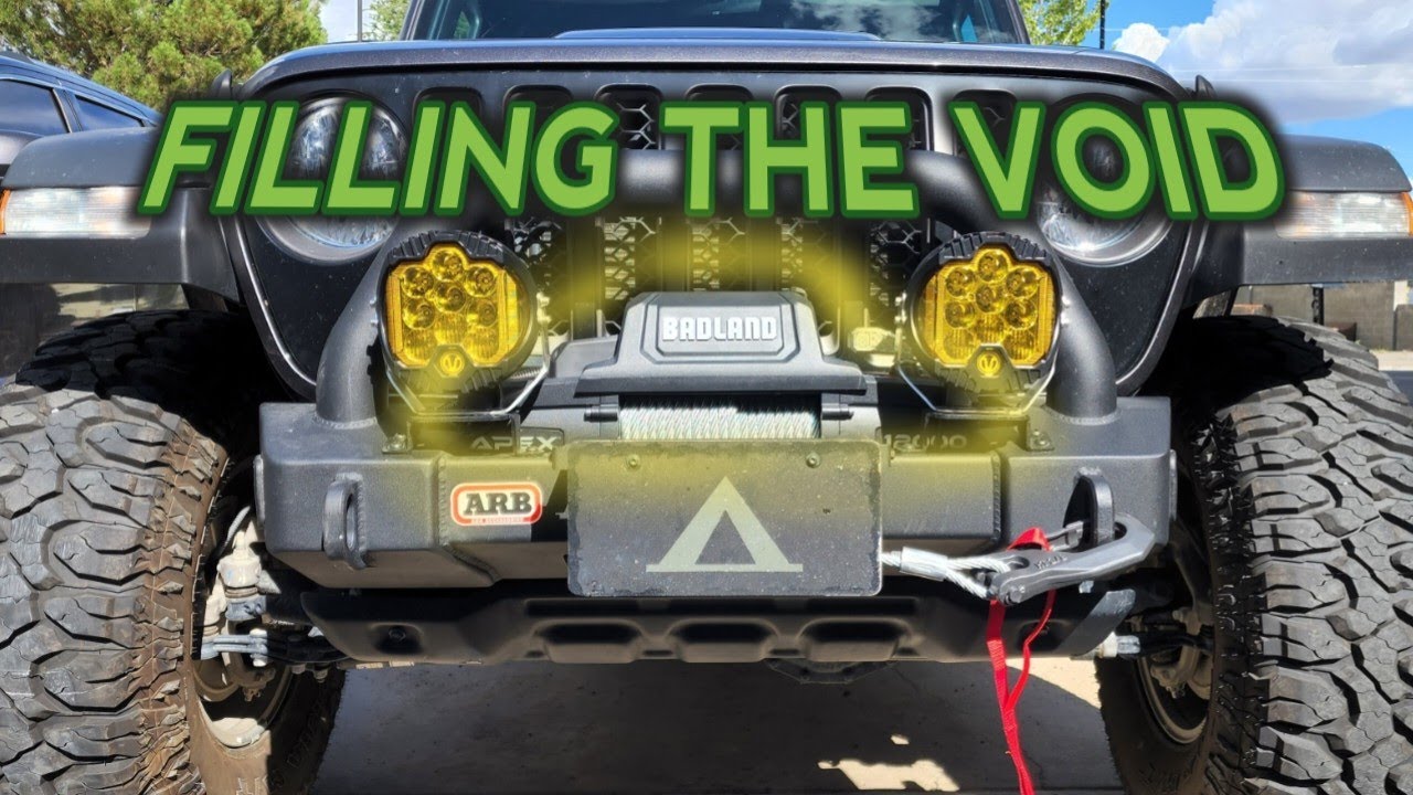 Installing a Harbor Freight Winch in the ARB Classic Stubby Bumper for