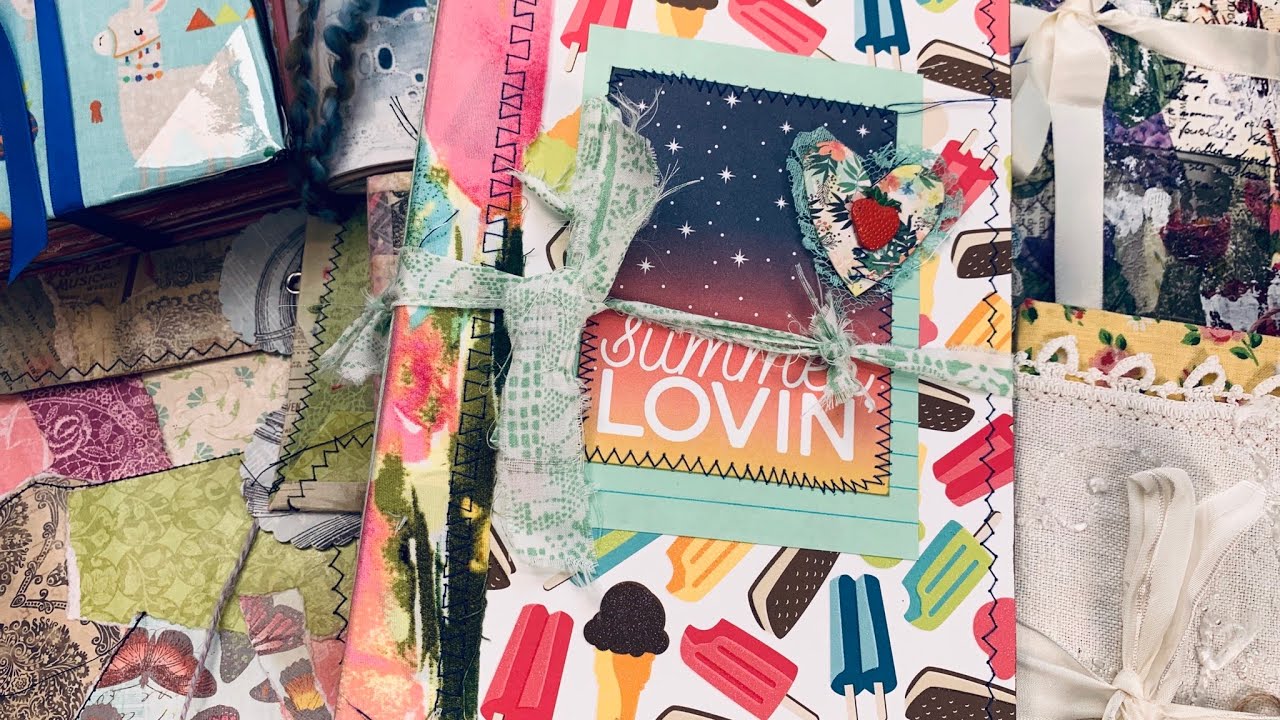 Summer Junk Journal Flip Through + a Few Sweet Marketplace Journals