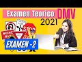 ACTUAL EXAMEN TEORICO DE CONDUCIR 2021#2 (LICENCIA DE MANEJO)EN ESPAÑOL