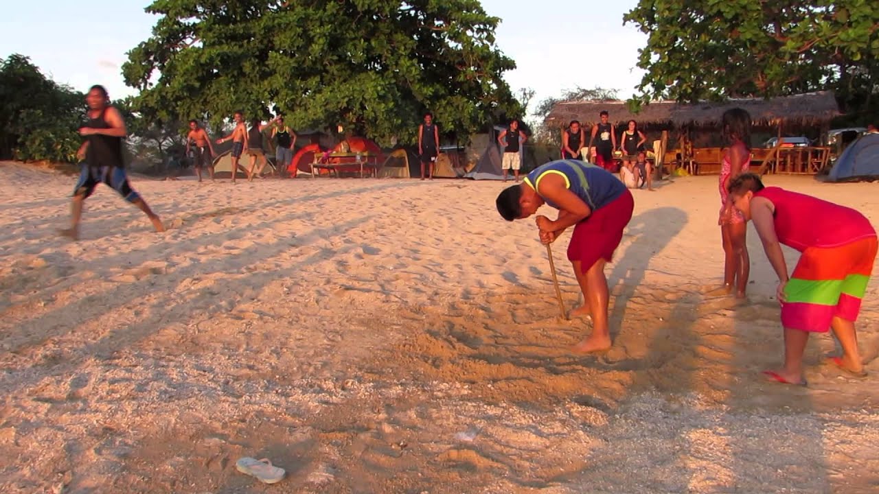 Funny beach game. Larga meets BUROT BEACH
